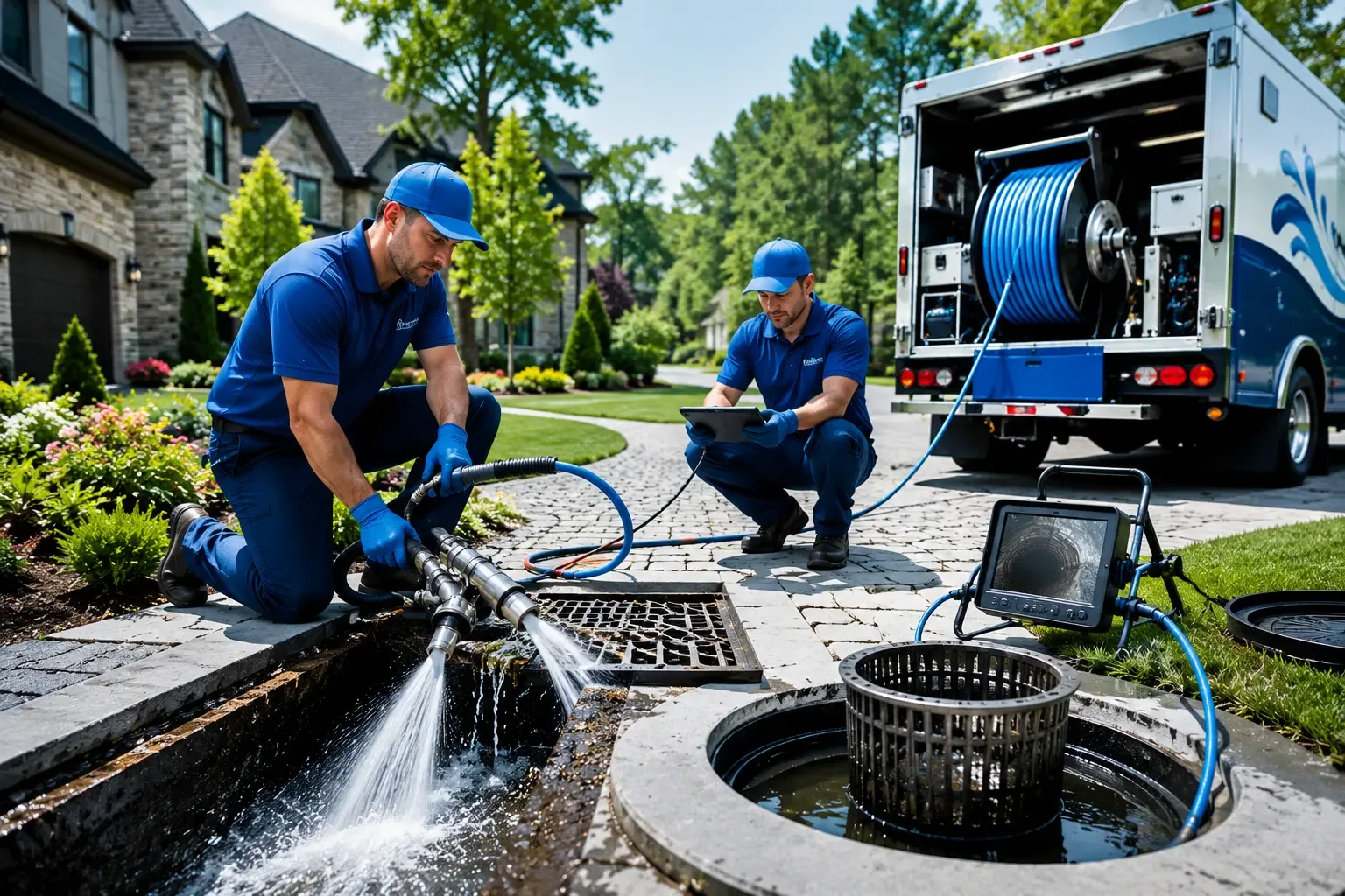 Local outdoor drain cleaning professionals in Alloy, WV
