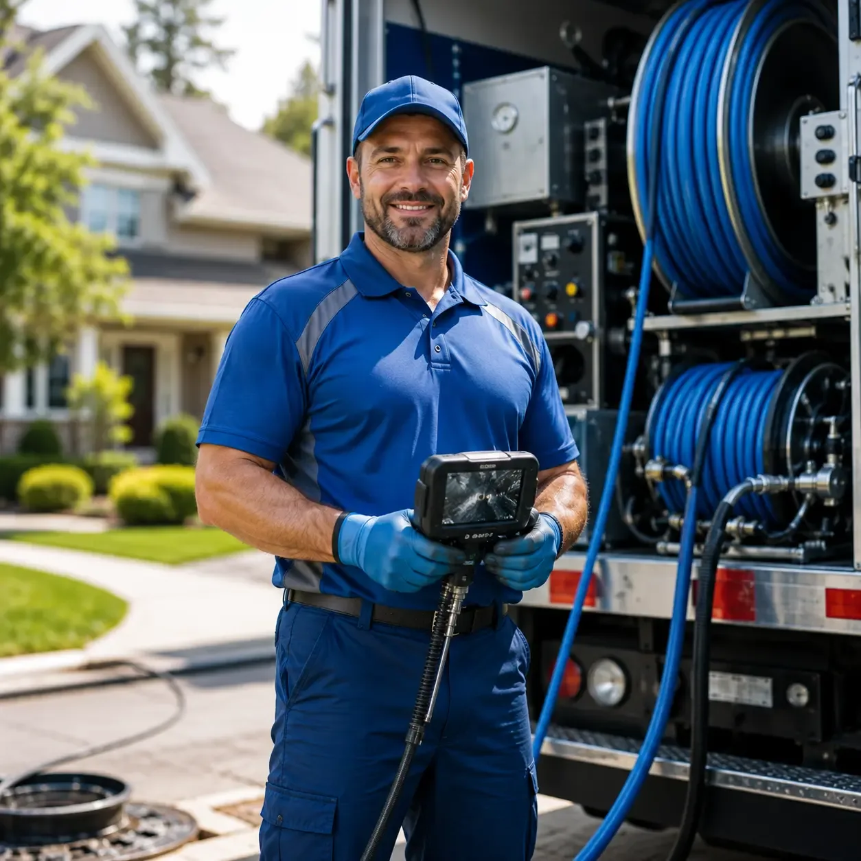 Local outdoor drain cleaning specialists in Alloy, WV